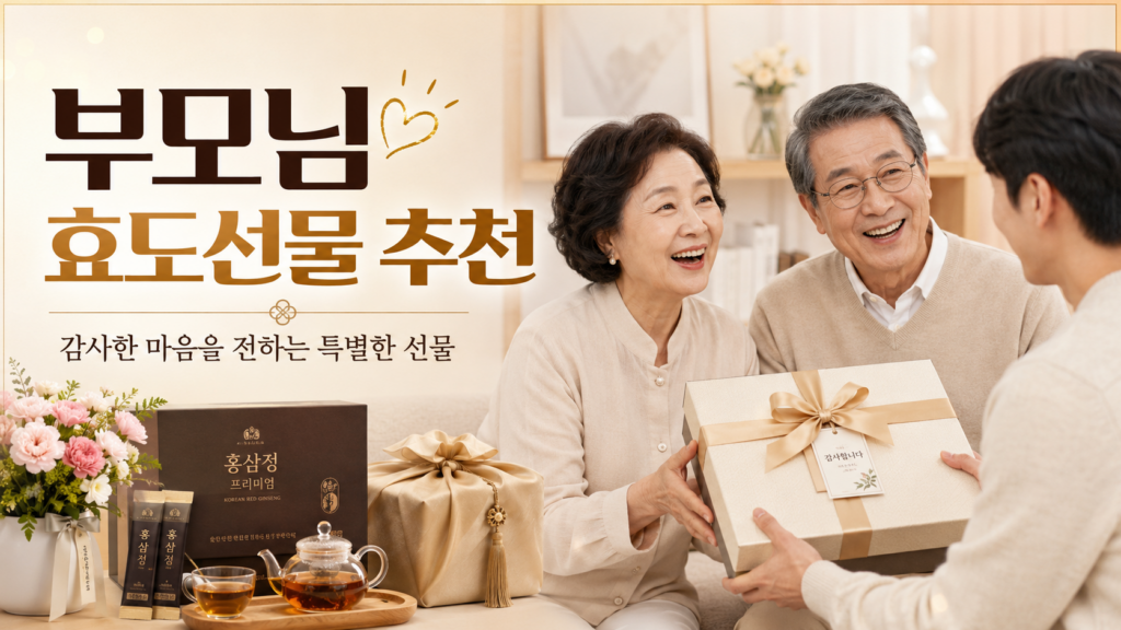 50대가 부모님께 드리는 효도 선물 비교 제품 이미지