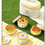 수능 시험 점심 보온 도시락 스테인리스 휴대용 도시락 상품 이미지 3